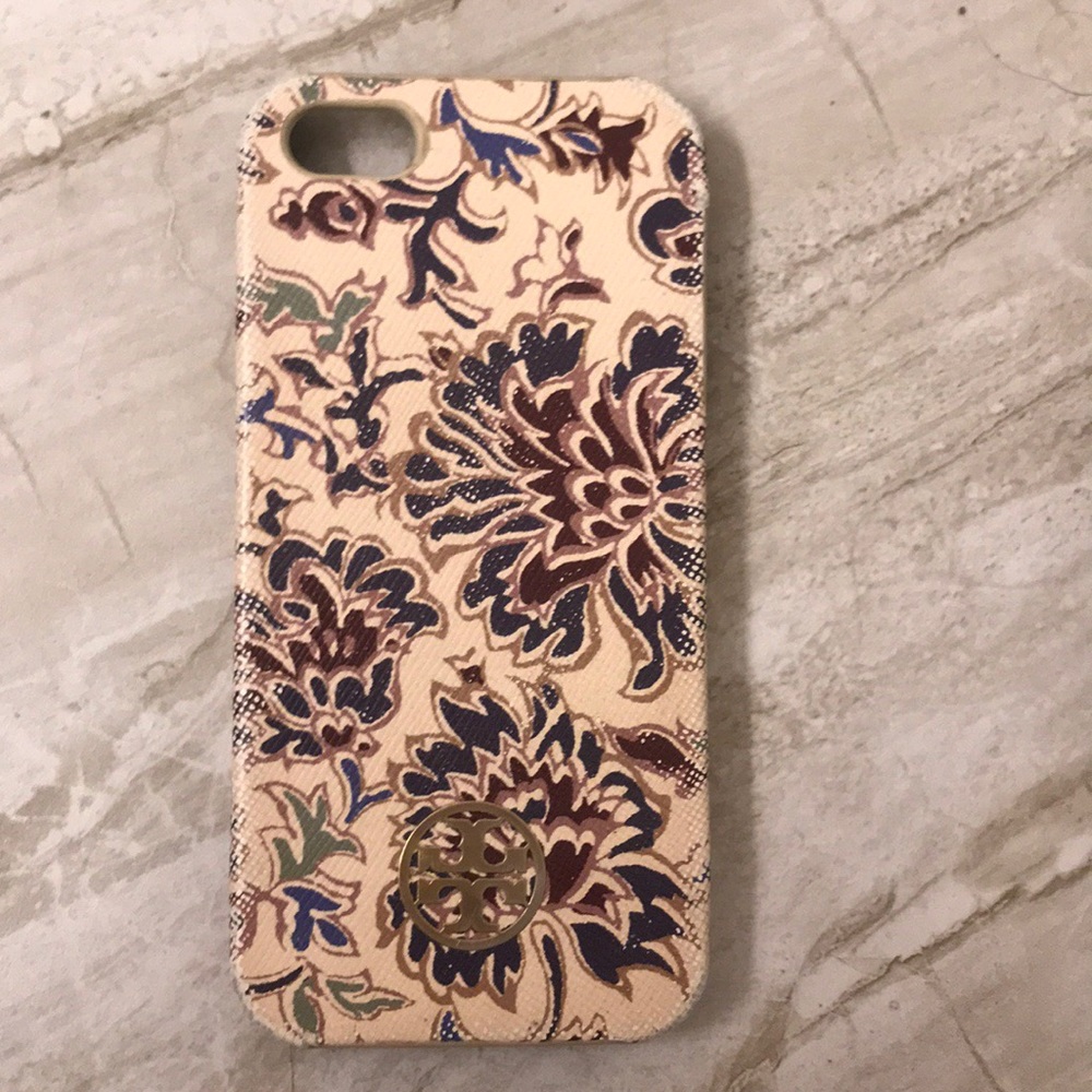 Tory Burch Leather Iphone 5 Case